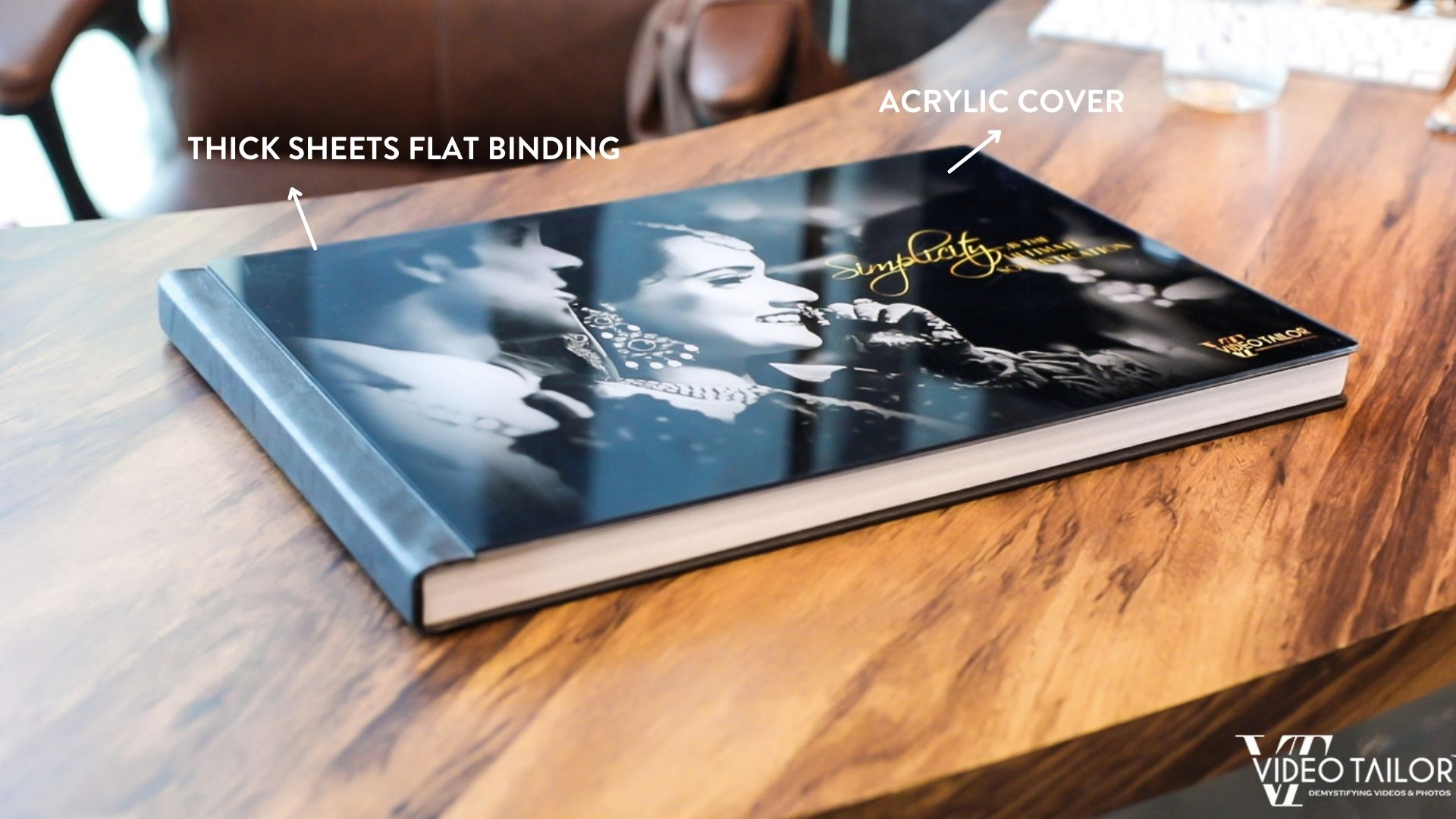wedding album , thick sheets wedding album